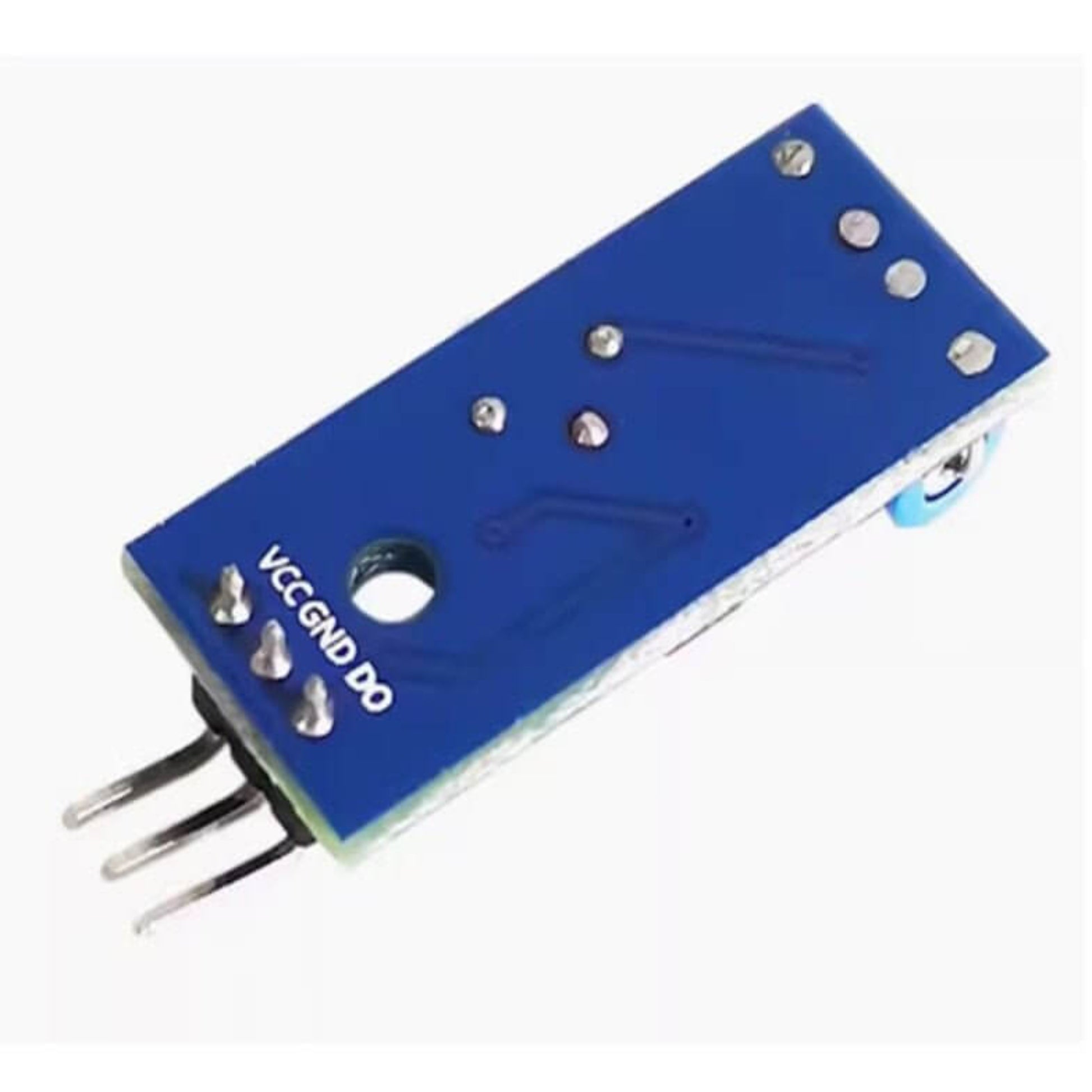 SW-420 Vibration Sensor Module for Arduino showing NC type design and connection pins.