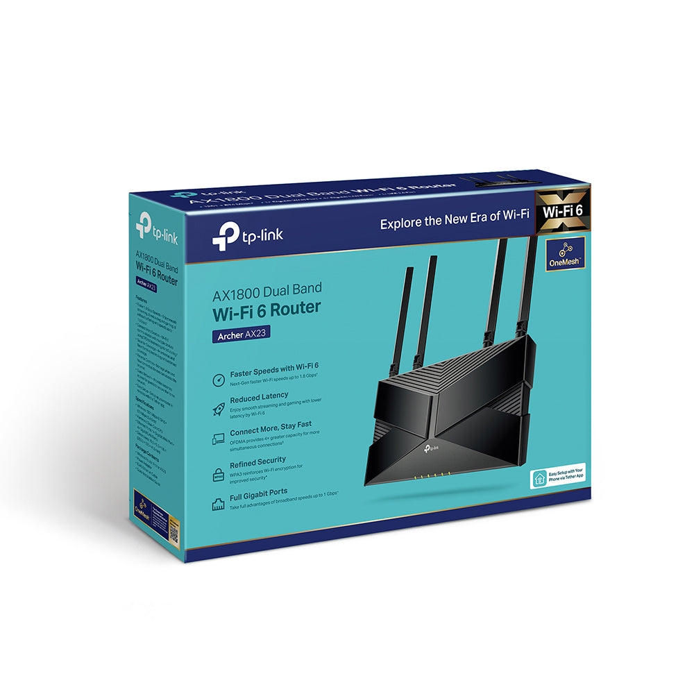 TP-LINK Archer AX23 AX1800雙頻Wi-Fi 6路由器 / 分享器