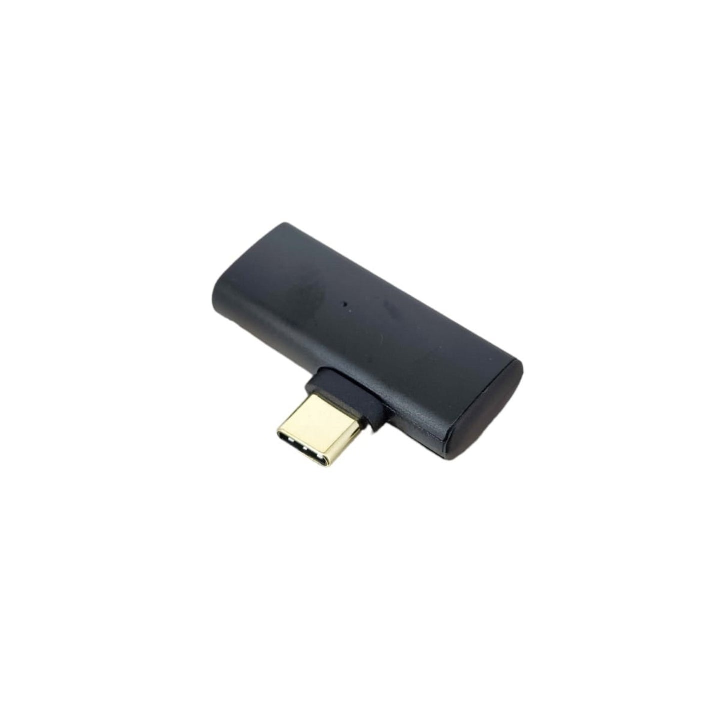 USB3.2 Type-C to USB Adapter OTG 100W, black charging and data transfer adapter, compact design.