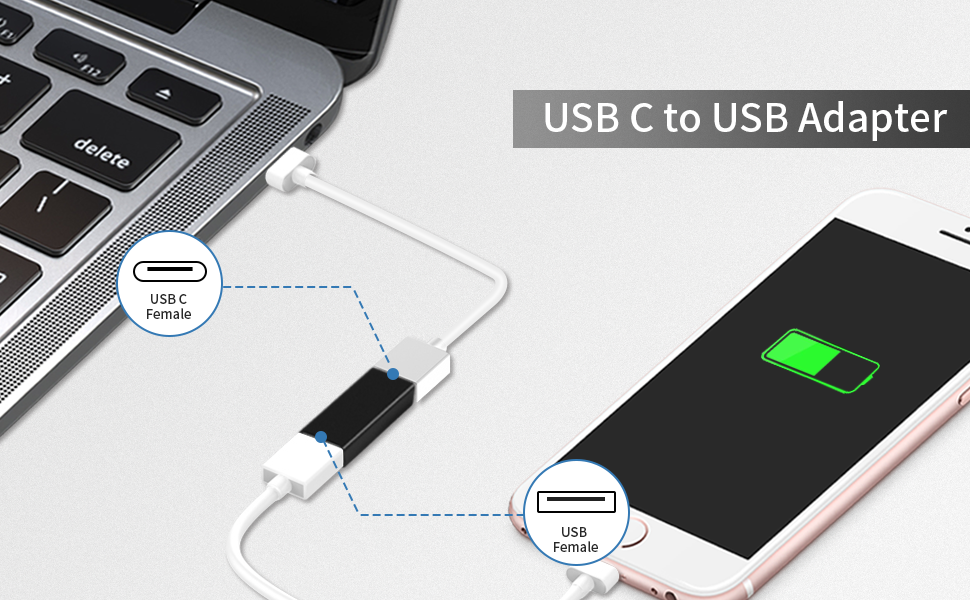 Type-c Female to USB3.0 Female Adapter