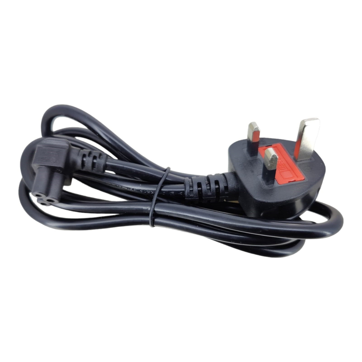 GELRHONR 90°C 5 Cloverleaf Mickey Mouse Power Cable, 3Pin BS 1363 to C5 GELRHONR 90°C 5 Cloverleaf Mickey Mouse Power Cable, 3Pin BS 1363 to C5