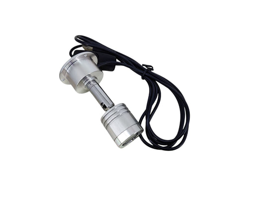USB 5V LED 3W Mini Spotlight with switch and cable for jewelry displays and accent lighting.