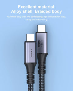 Hagibis Type-c to Type-c Cable USB4.0 1.2 Meters