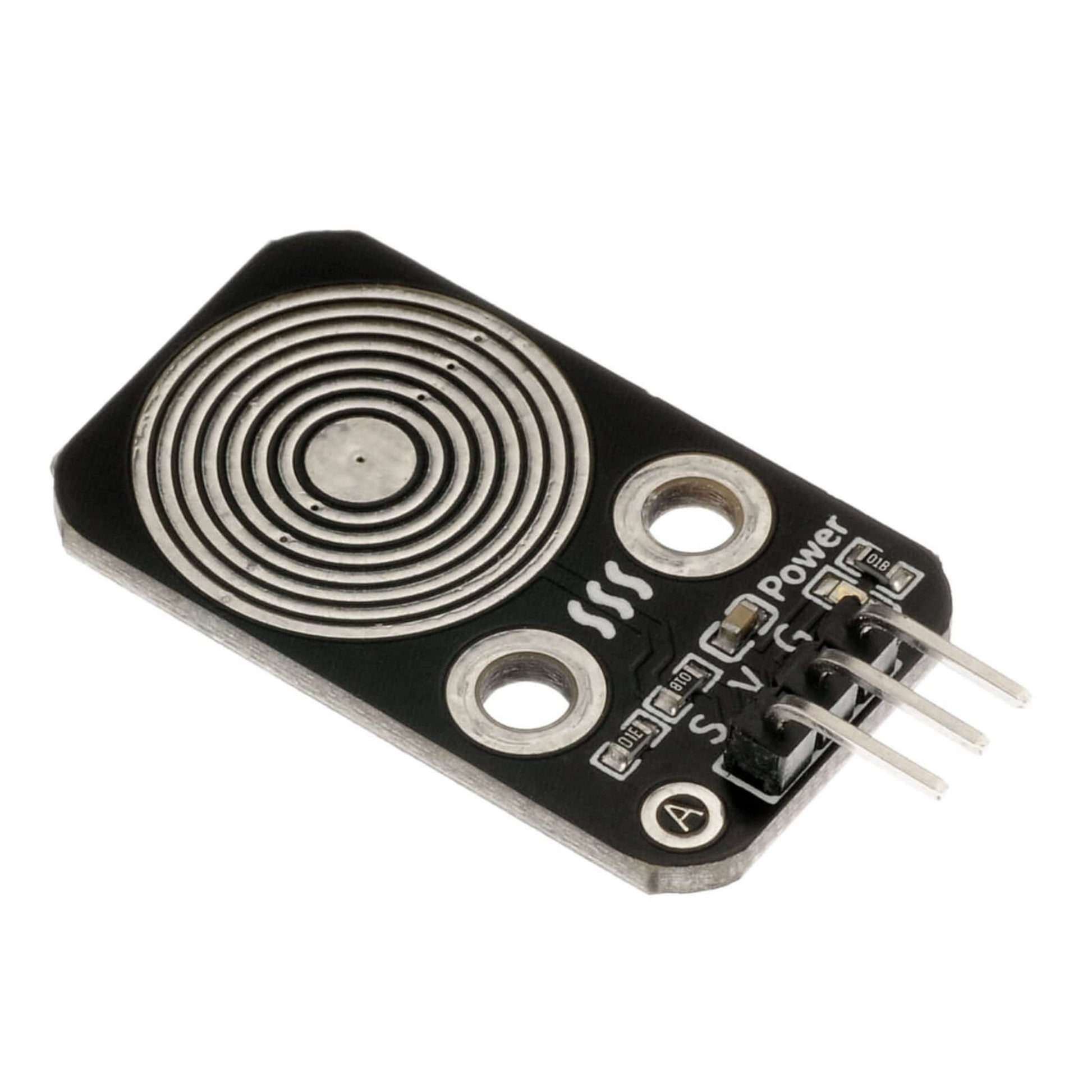 3-5V water vapor sensor module for Arduino, ideal for humidity detection and rain monitoring.