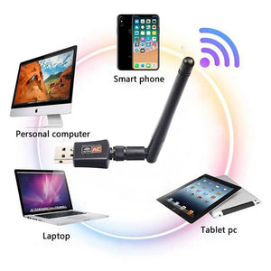USB Wifi Adapter 2.4g/5g with Antenna