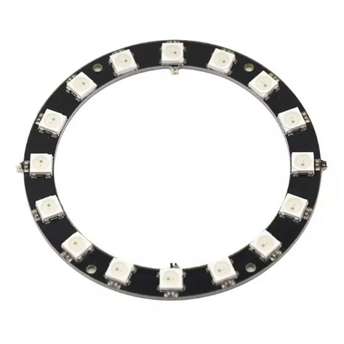 WS2812B RGB LED Ring 16-bit version showing 54.2mm inner and 67.8mm outer diameter