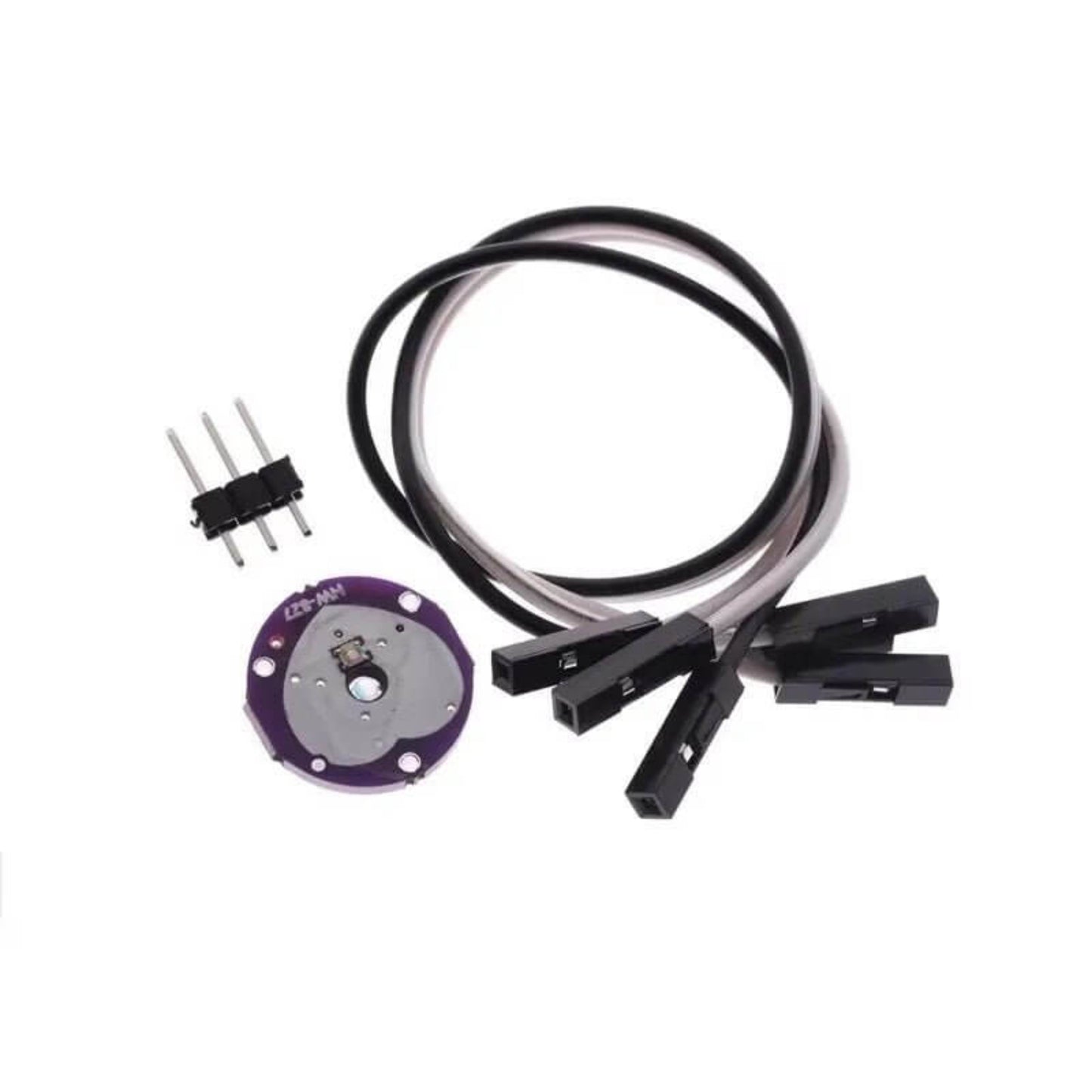 XD-58C pulse heart rate sensor module for Arduino with connection wires and pins