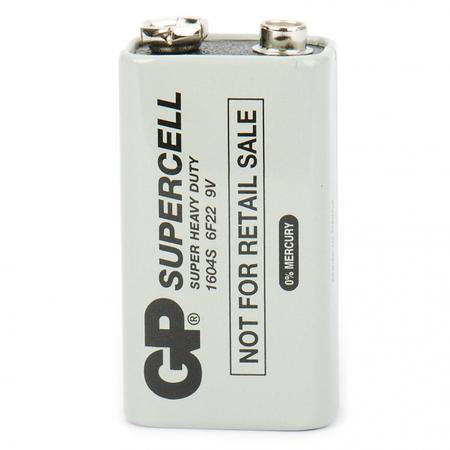 GP SuperCell 9V Battery - Sun Cheong Computer Company Limited