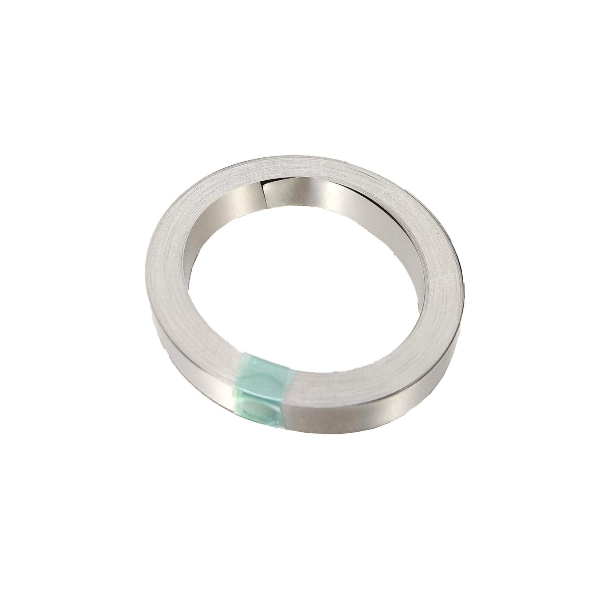 High-quality 10M nickel strip 0.1x8mm for battery pack building and spot welding applications.