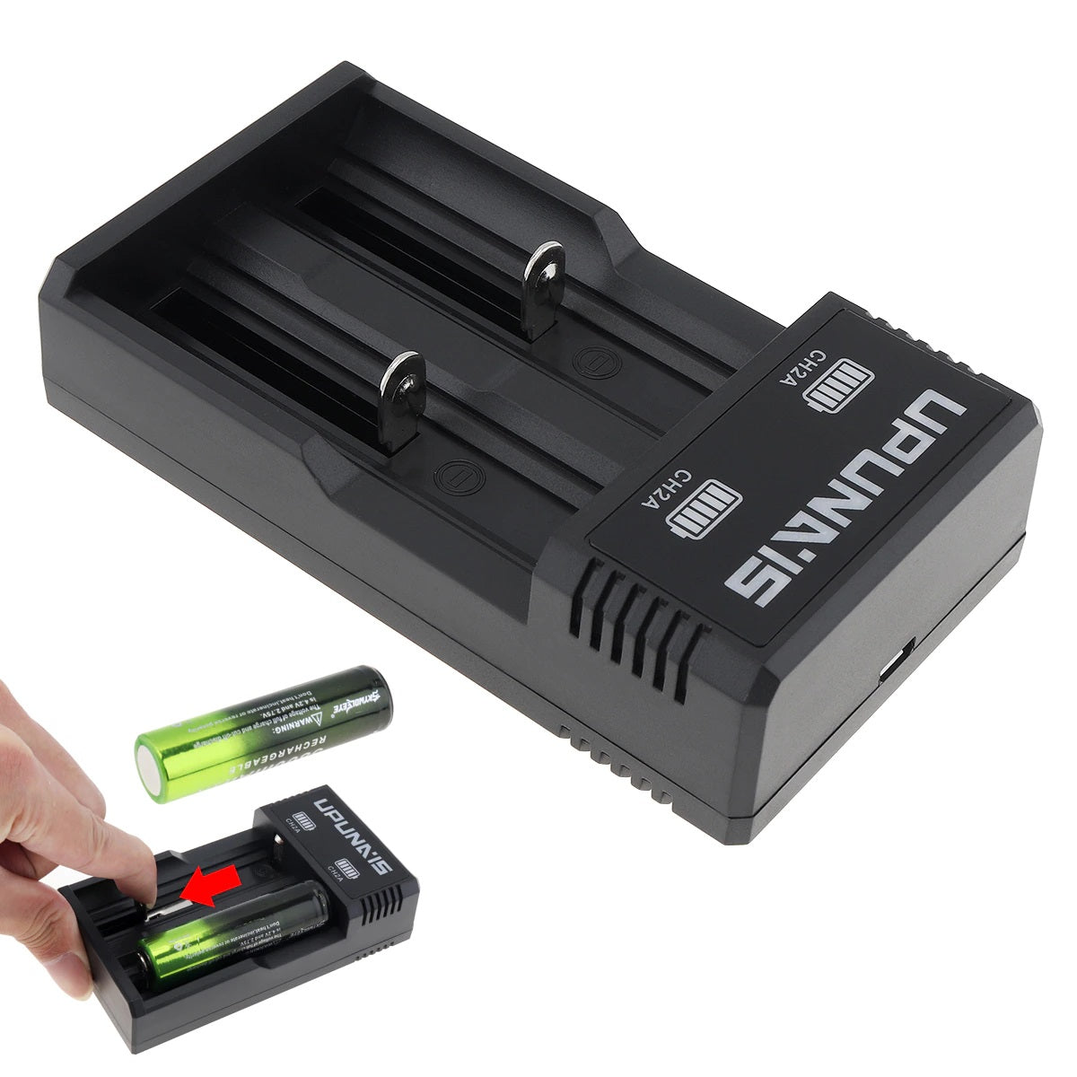 18650 26650 2P USB充電機