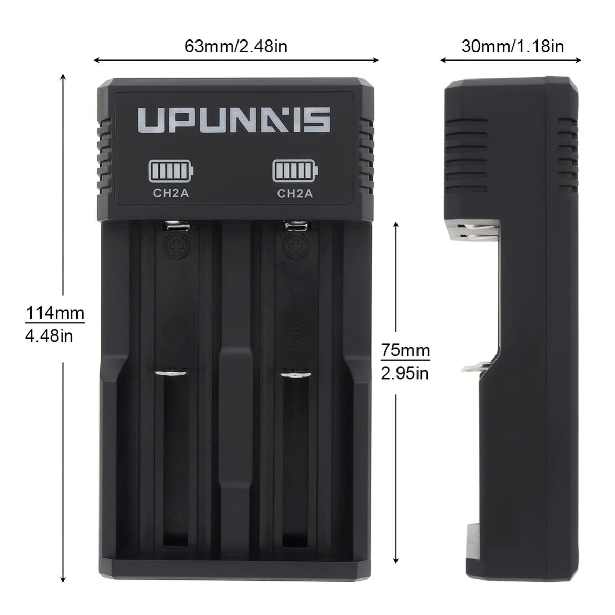 18650 26650 2P USB充電機