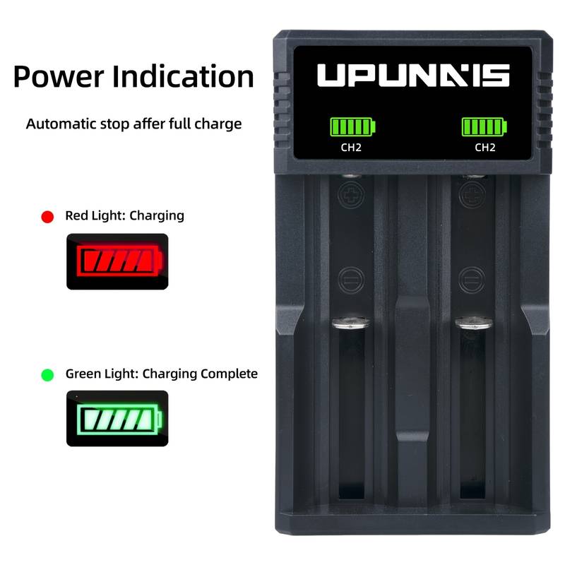 18650 26650 2P USB充電機