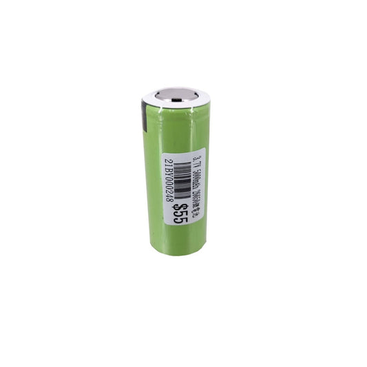 26650 rechargeable Li-ion battery, 3.7V 5000mAh, suitable for LED flashlight use.