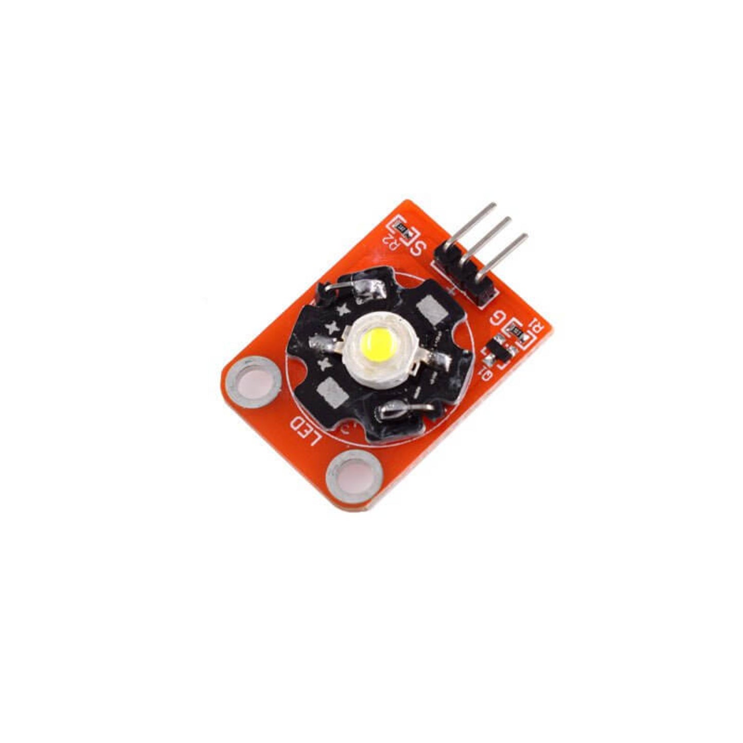 3W LED module for Arduino, high power 2835 white LED digital display, red circuit board design.