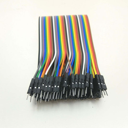 40pin Dupont wire male to female jumper cable ribbon for Arduino and Raspberry Pi prototyping, 20cm/40cm length.