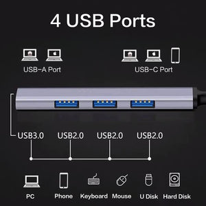 USB3.0 4 PORT HUBS
