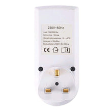 Load image into Gallery viewer, AC 230V 13A Digital LCD Display Timer Switch UK Plug-in Timing Outlet Socket - Sun Cheong Computer Company Limited
