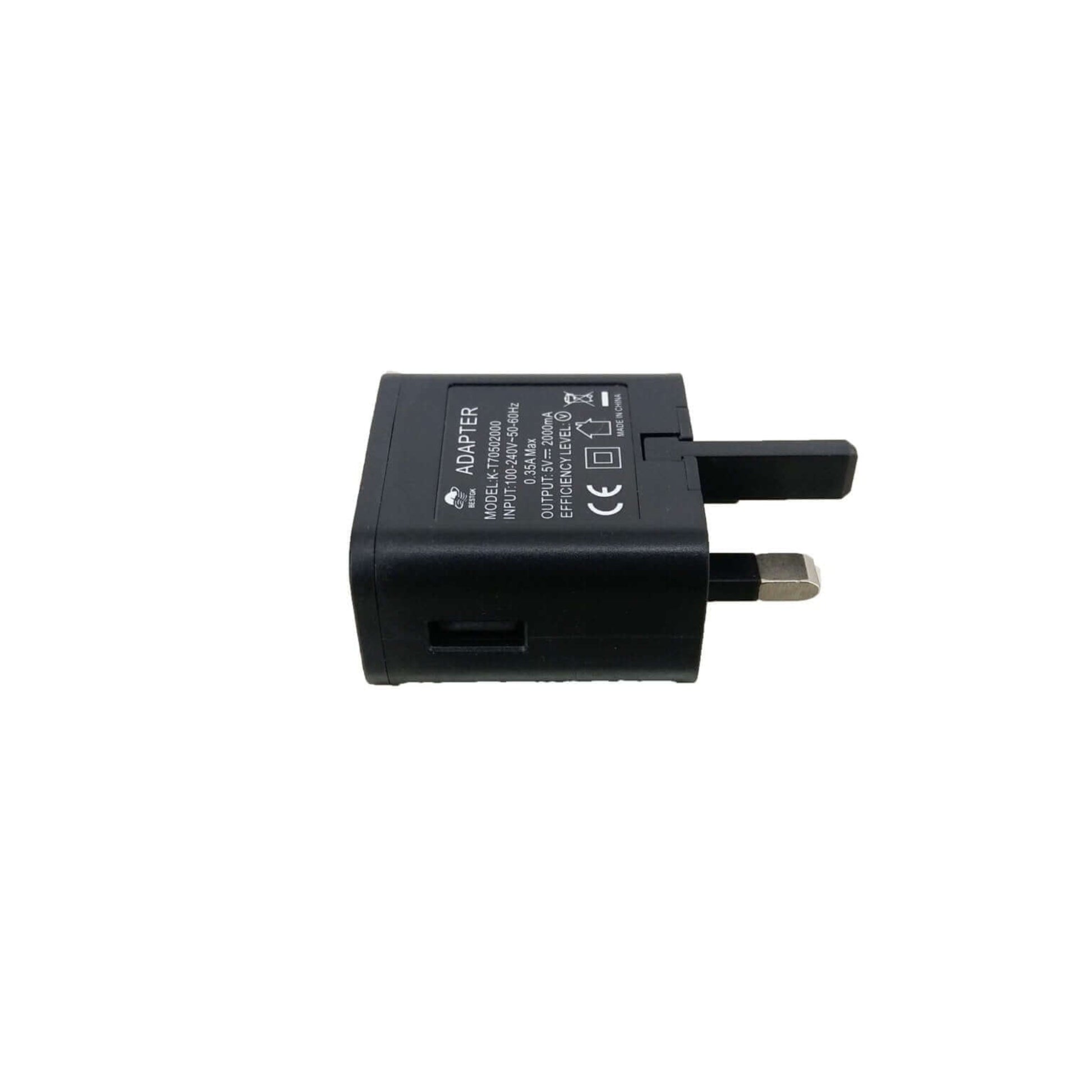 UK 3-Pin 5V 2A USB Wall Charger Fast Charging for All