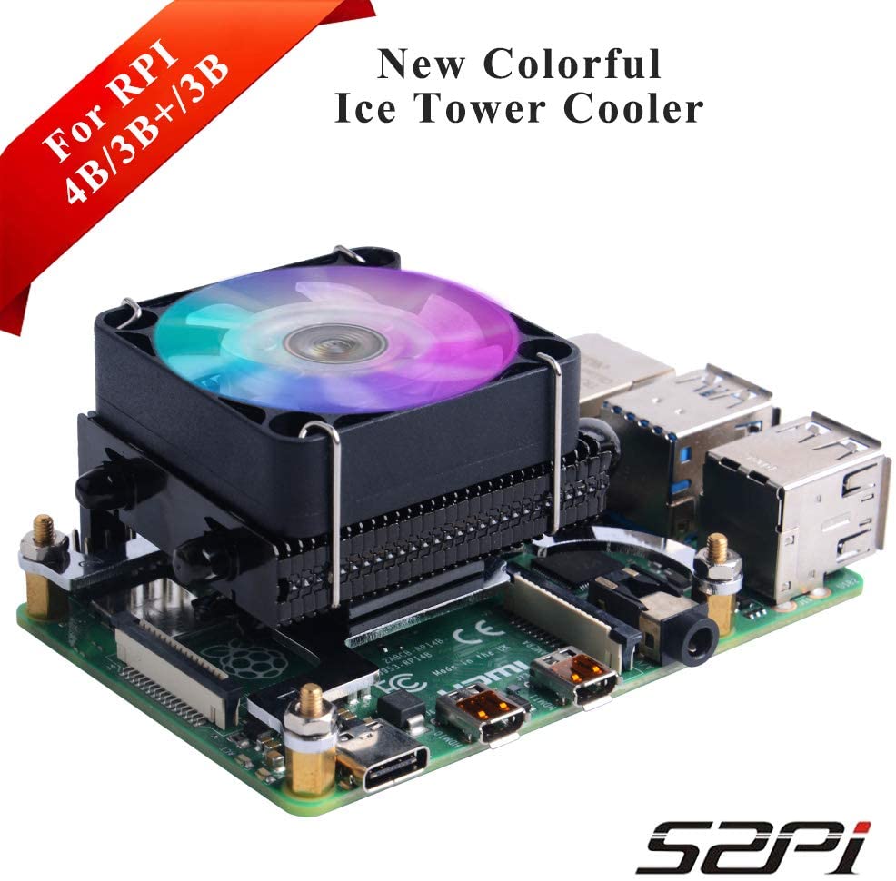 Raspberry Pi 4b ice tower hk