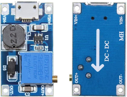 DC-DC Boost Converter 2V-24V to 5V-28V Step Up Power Supply Module with Micro USB for Arduino - Sun Cheong Computer Company Limited