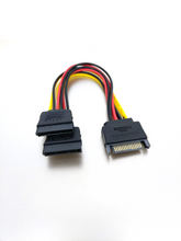 Load image into Gallery viewer, SATA Power Splitter Cable hk
