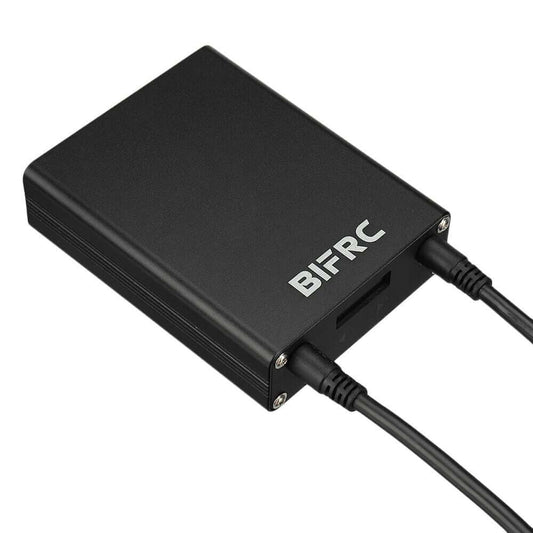 BIFRC DH20 portable spot welder with a metal case and cables, featuring a sleek black design.