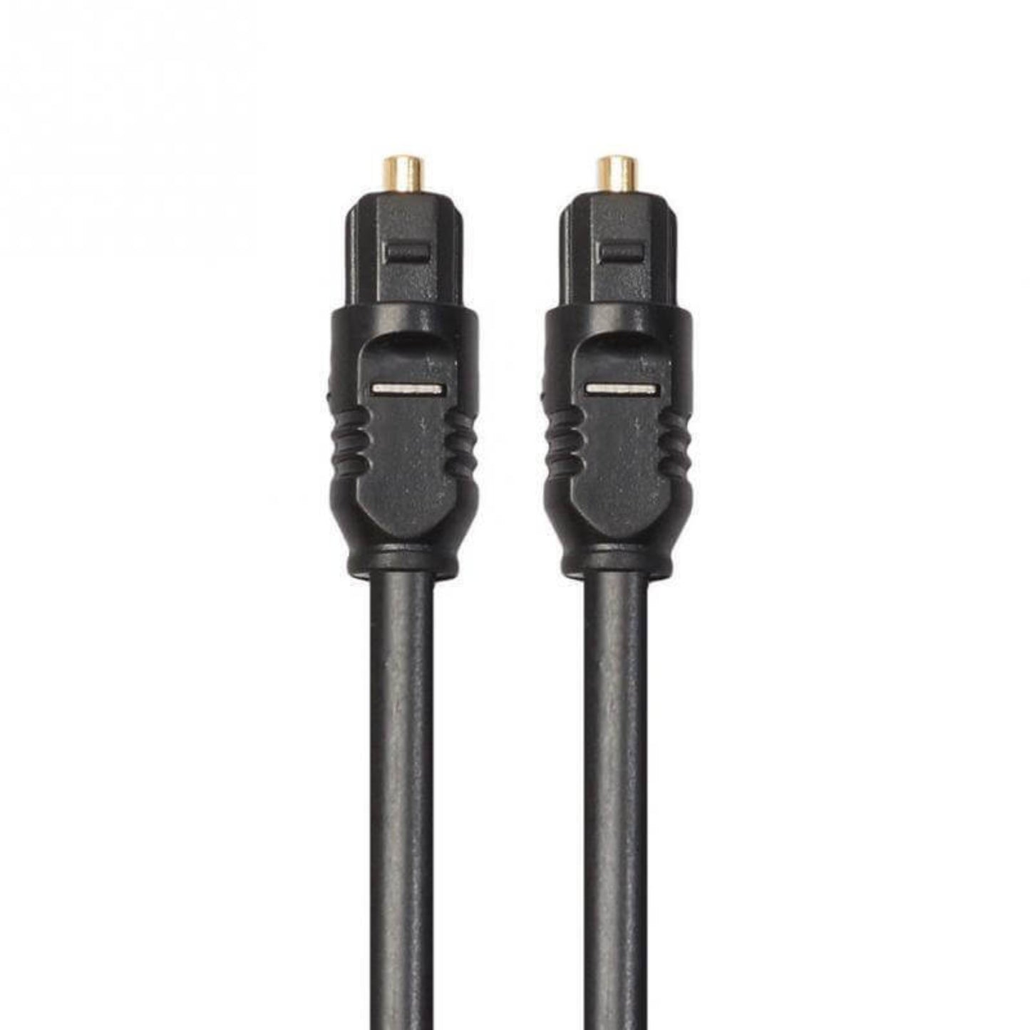 Digital Optical Audio Toslink Cable connectors, ideal for TV, soundbars, PS4, and Xbox setups.
