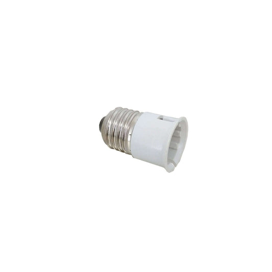 E27 Male to B22 Female light bulb adapter for seamless lamp holder compatibility.