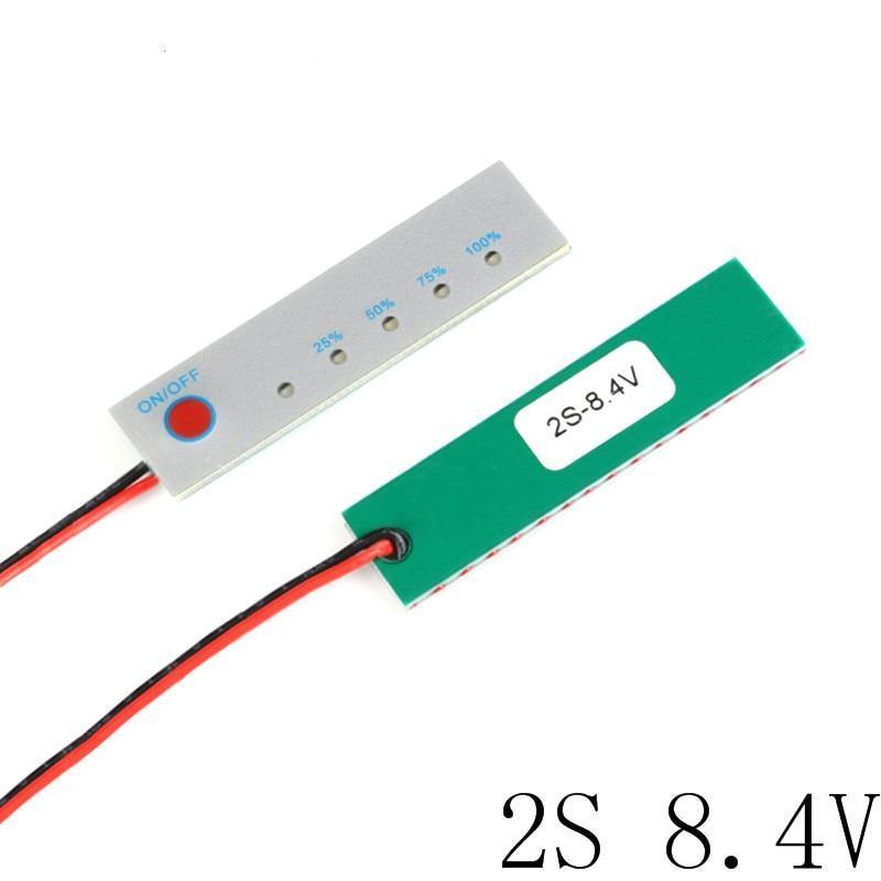 8.4V 2 series Li-ion Lithium Battery Capacity Indicator hk