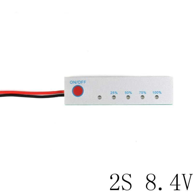 8.4V 2 series Li-ion Lithium Battery Capacity Indicator hk