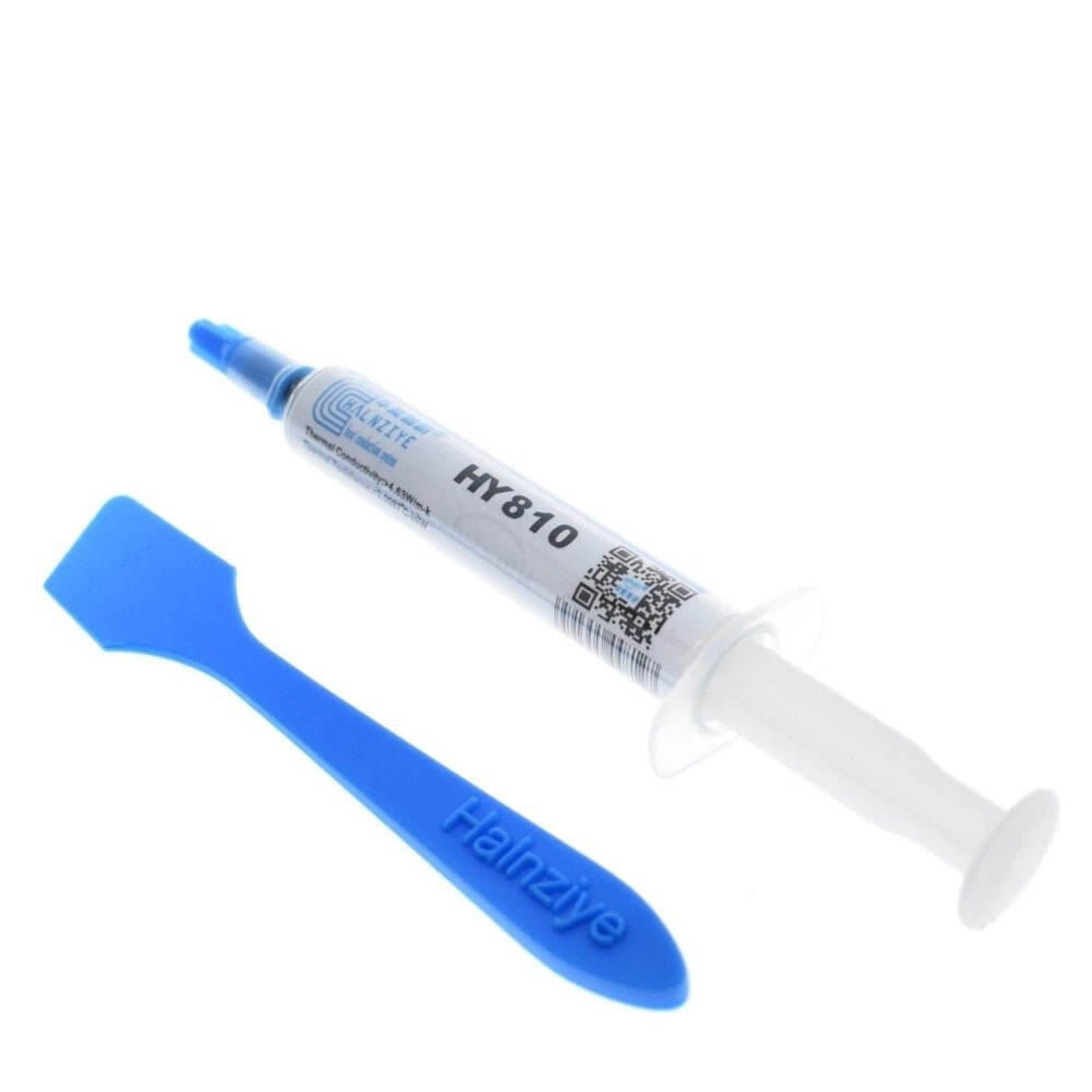 Universal Thermal Grease Silver CPU Chip Heatsink Paste Syringe with Application Tool - 2g HY810-OP2G