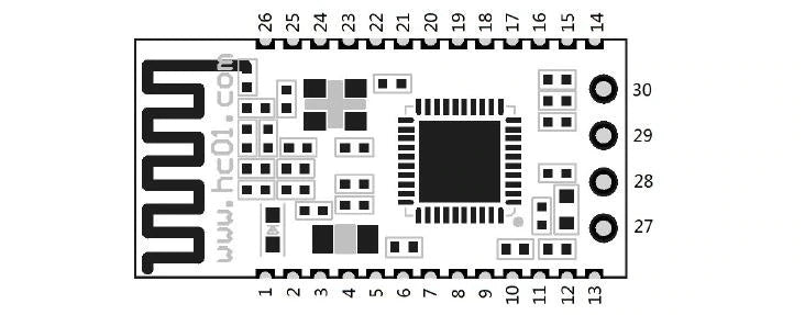 HC-08 Bluetooth Sensor Module with Board