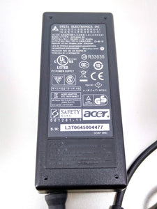 ACER 19V 3.42A 65W 5.5mm x 1.7 AC/DC Adapter