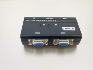 2 Port Manual VGA KVM Switch (PS2), VGA 1 IN 2 OUT - Sun Cheong Computer Company Limited