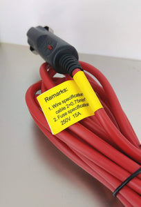 Heavy Duty Extension Cord with Cigarette Lighter Plug Socket
