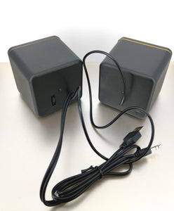 USB 2.0 Speakers with 3.5mm Stereo Jack
