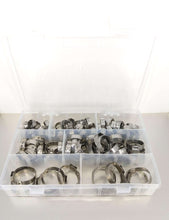 Load image into Gallery viewer, 80pcs Stainless Single Ear Hose Clamps Set
