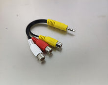 Load image into Gallery viewer, red white yellow cable to 3.5mm
