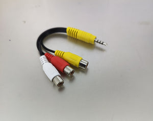 red white yellow cable to 3.5mm