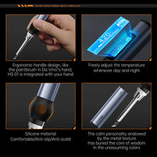 Load image into Gallery viewer, FNIRSI HS01 PD 65W Intelligent Electric Soldering Iron - Black
