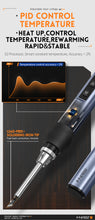 Load image into Gallery viewer, FNIRSI HS01 PD 65W Intelligent Electric Soldering Iron - Black
