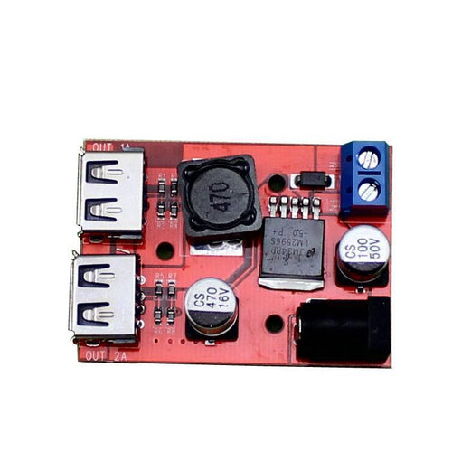 DC 9V/12V/24V/36V to 5V 3A Dual USB Charger Step Down Buck Power Supply Module - Sun Cheong Computer Company Limited