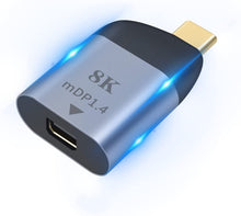 Load image into Gallery viewer, USB-C To Mini Displayport v1.4 8k
