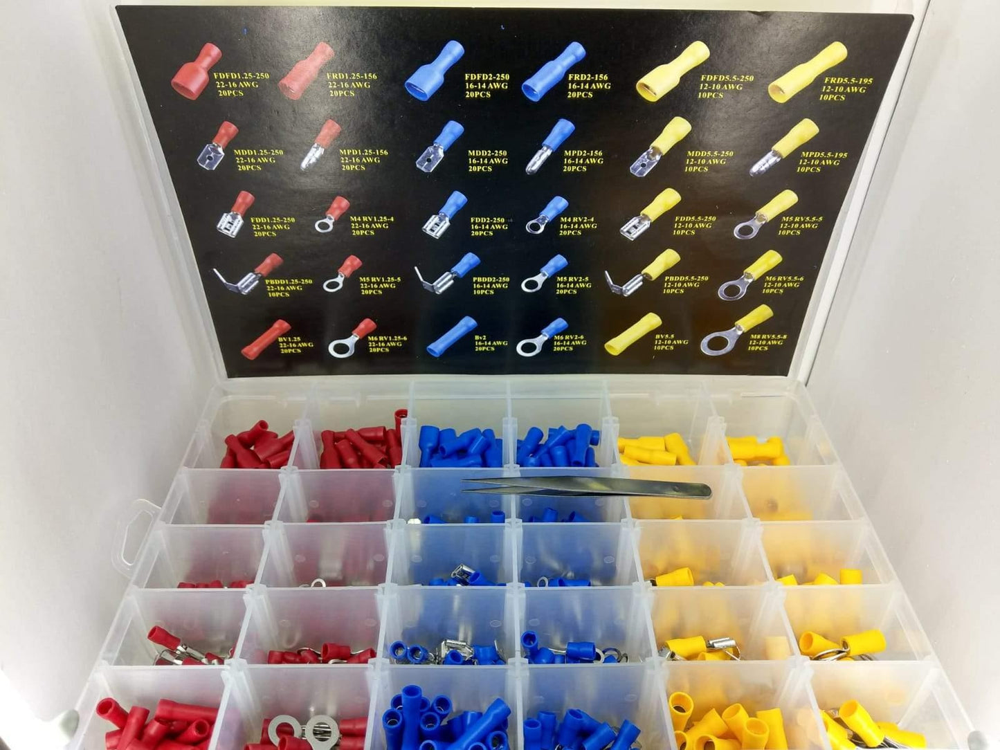 480PCS Assorted Crimp Terminal Insulated Electrical Wire Connector Set - Sun Cheong Computer Company Limited