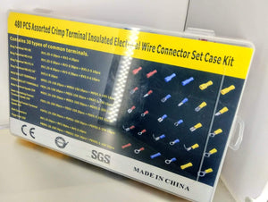480PCS Assorted Crimp Terminal Insulated Electrical Wire Connector Set - Sun Cheong Computer Company Limited