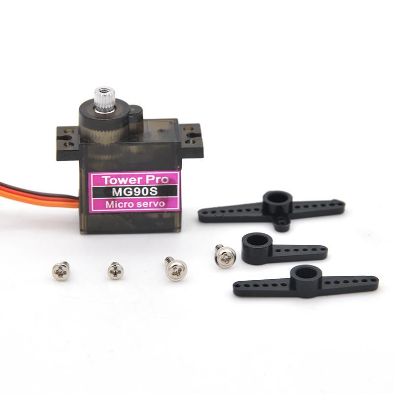 MG90S Geared Micro Servo Motor 9G for Helicopter Airplane Boat Smart Robot Car Controls