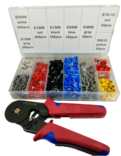 Insulated Non-insulated Wire Connector Terminal Kit