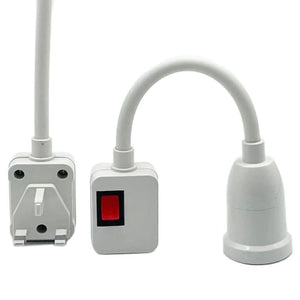 UK plug to E27 Adapter