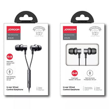 Load image into Gallery viewer, JOYROOM In-ear Wired Control Earphone E115
