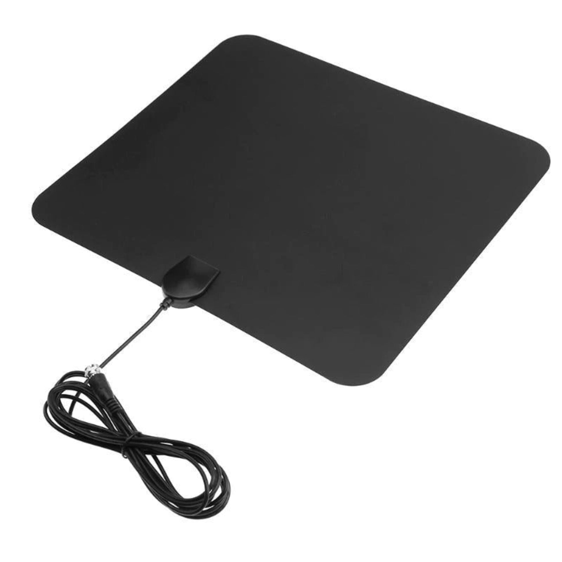 Indoor digital TV antenna with 4.4m coaxial cable, designed for optimal HDTV signal reception.